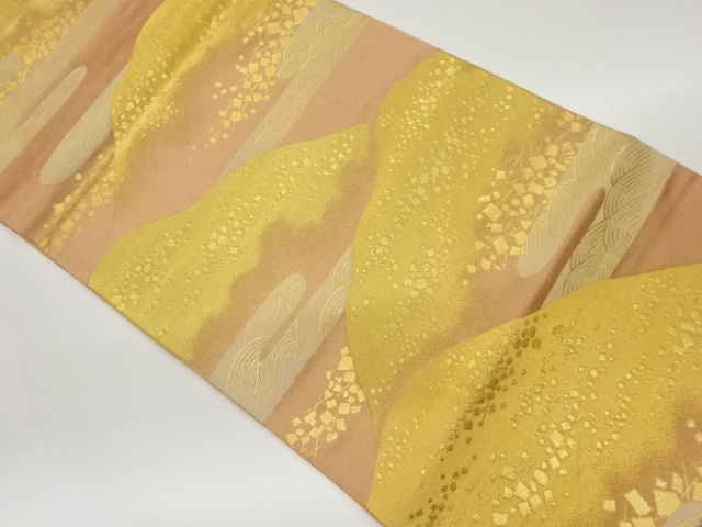 JAPANESE FUKURO OBI / WOVEN SHIKISHI PATTERN